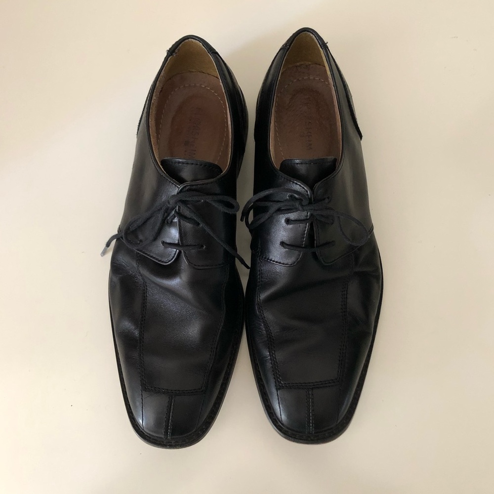 Florsheim black leather upper shoes size 10.5 D